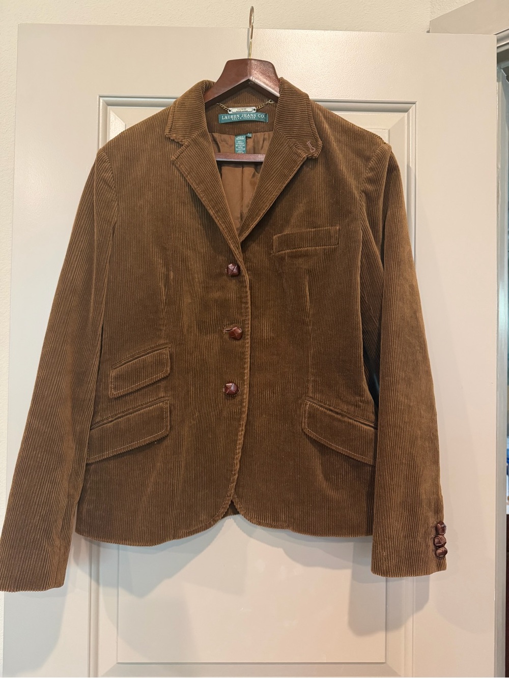 Ralph Lauren Brown Corduroy Blazer